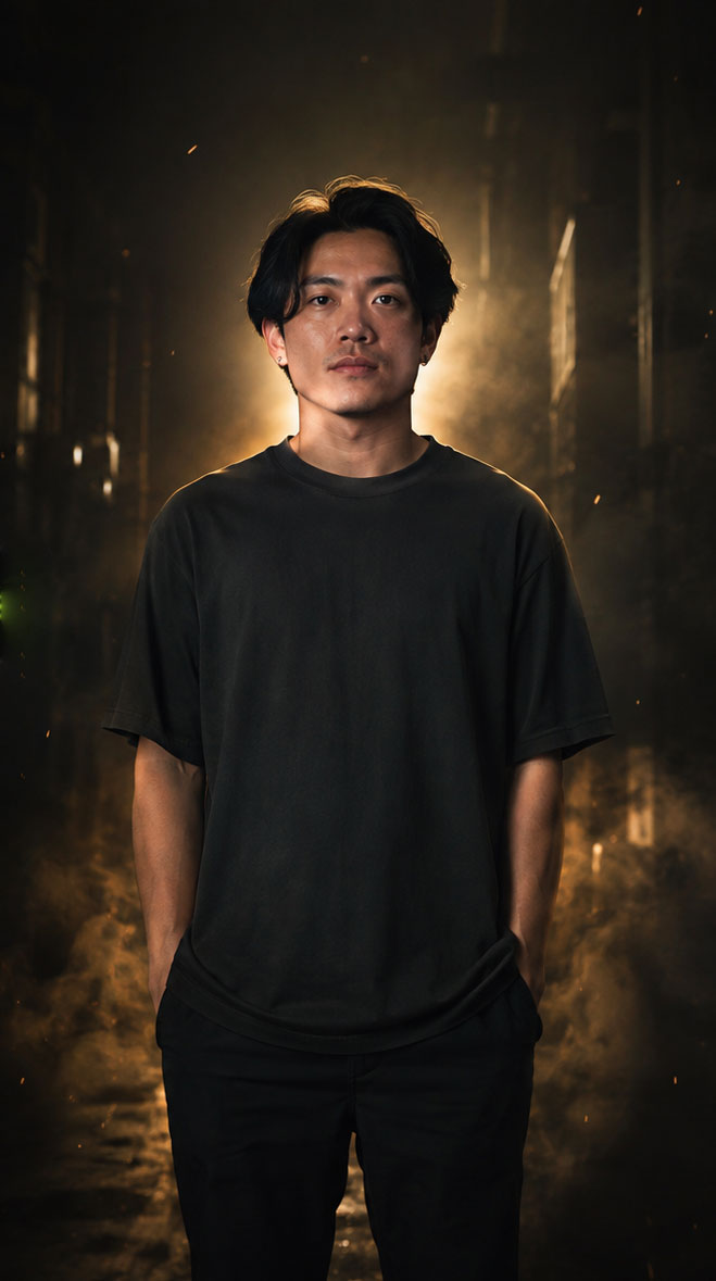 Guest portrait after a cinematic AI transformation